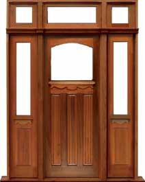 federation archtop: door in frame