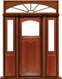 federation archtop: door in frame