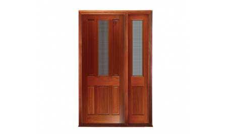 paddington with "safebreeze" ventilation: single door + sidelight on right