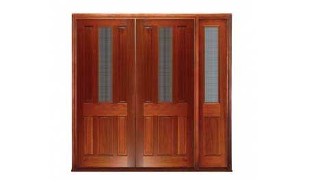 paddington with "safebreeze" ventilation: double door + sidelight on right