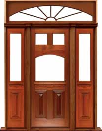 queen anne: double door