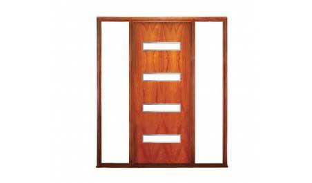 broadband: single door +  two fixed glass