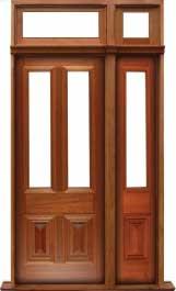 glazed cricket bat: double door