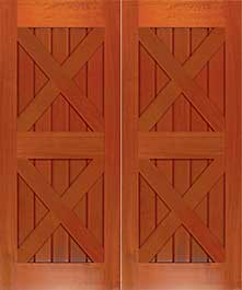 Cross&nbsp;brace</br>double&nbsp;barn&nbsp;door