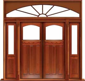 federation archtop: door in frame