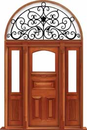 federation archtop: door in frame