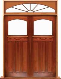 federation archtop: door in frame