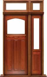 federation archtop: door in frame