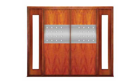 matrix: double door +  two sidelights