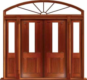 paddington: double door +  two sidelights