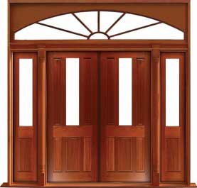 paddington: double door +  two sidelights