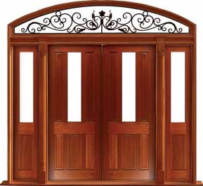 paddington: double door +  two sidelights