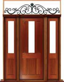 paddington: double door +  two sidelights