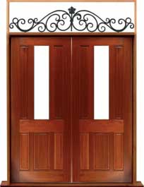 paddington: double door +  two sidelights