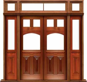 queen anne: double door