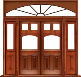 queen anne: double door