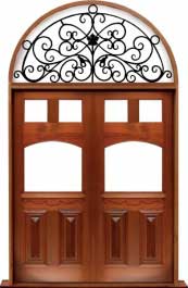 queen anne: double door