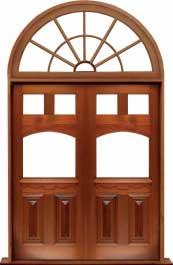 queen anne: double door