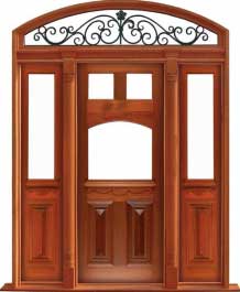 queen anne: double door