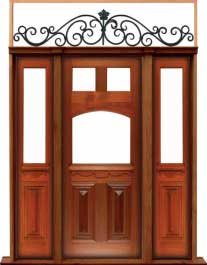 queen anne: double door