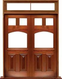 queen anne: double door