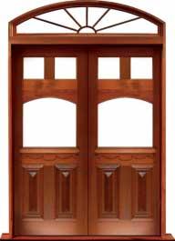 queen anne: double door