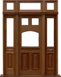 queen anne: double door