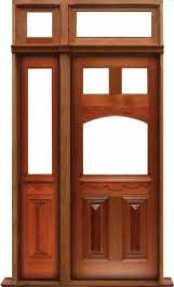 queen anne: double door