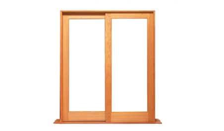 double glazed single light: 2 doors (1 sliding) - OX / XO