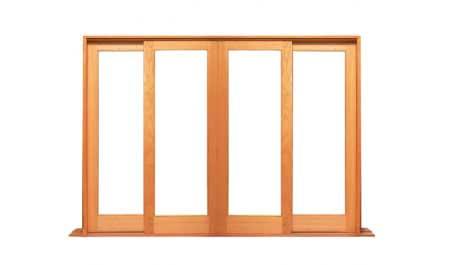 double glazed single light: 4 doors (2 sliding) - OXXO