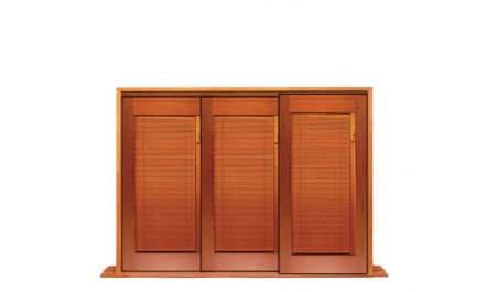 vista: three sash window (2 sliding)