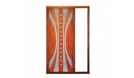 zulu: single door + fixed glass on right